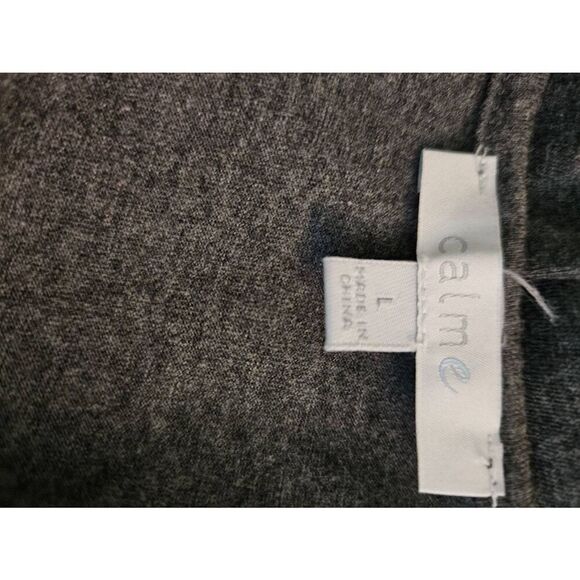 CALME by Johnny Was gray cotton tank maxi dress. Size M/L. - Picture 3 of 4